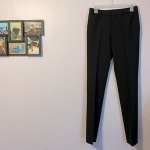 Coach Wool Blend Black Trouser Pants Office Dress Up size 0
